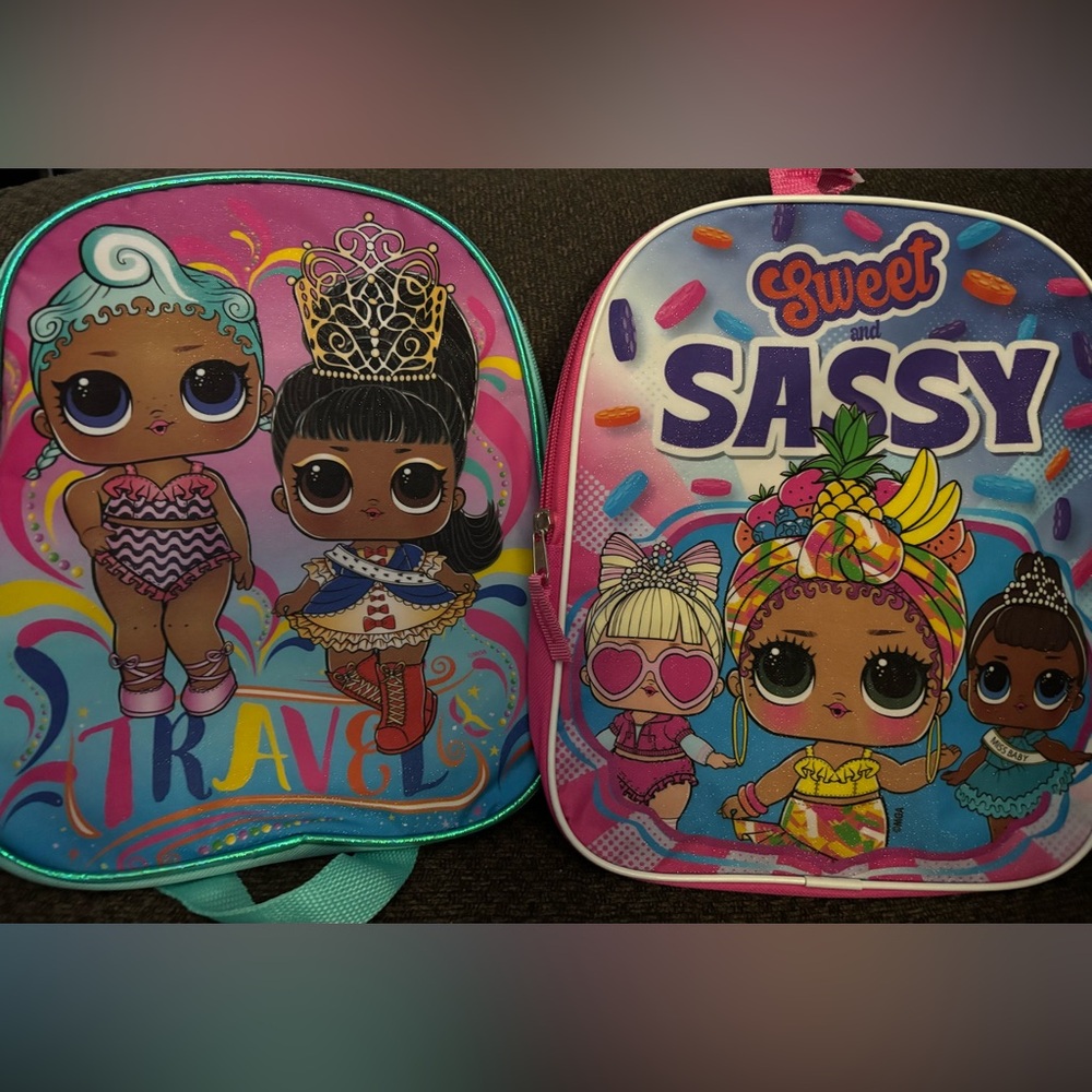 Colorful LOL Surprise Backpacks